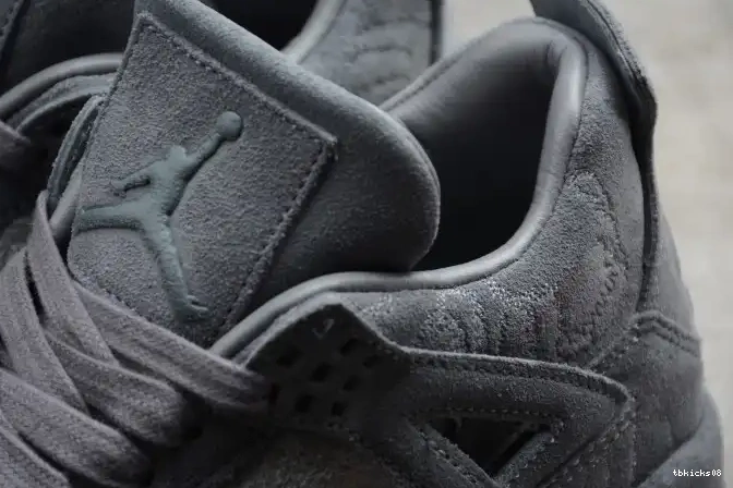 Cheap TBkick x KAWS Air Cool 4 930155-003 Grey Jordan 0522